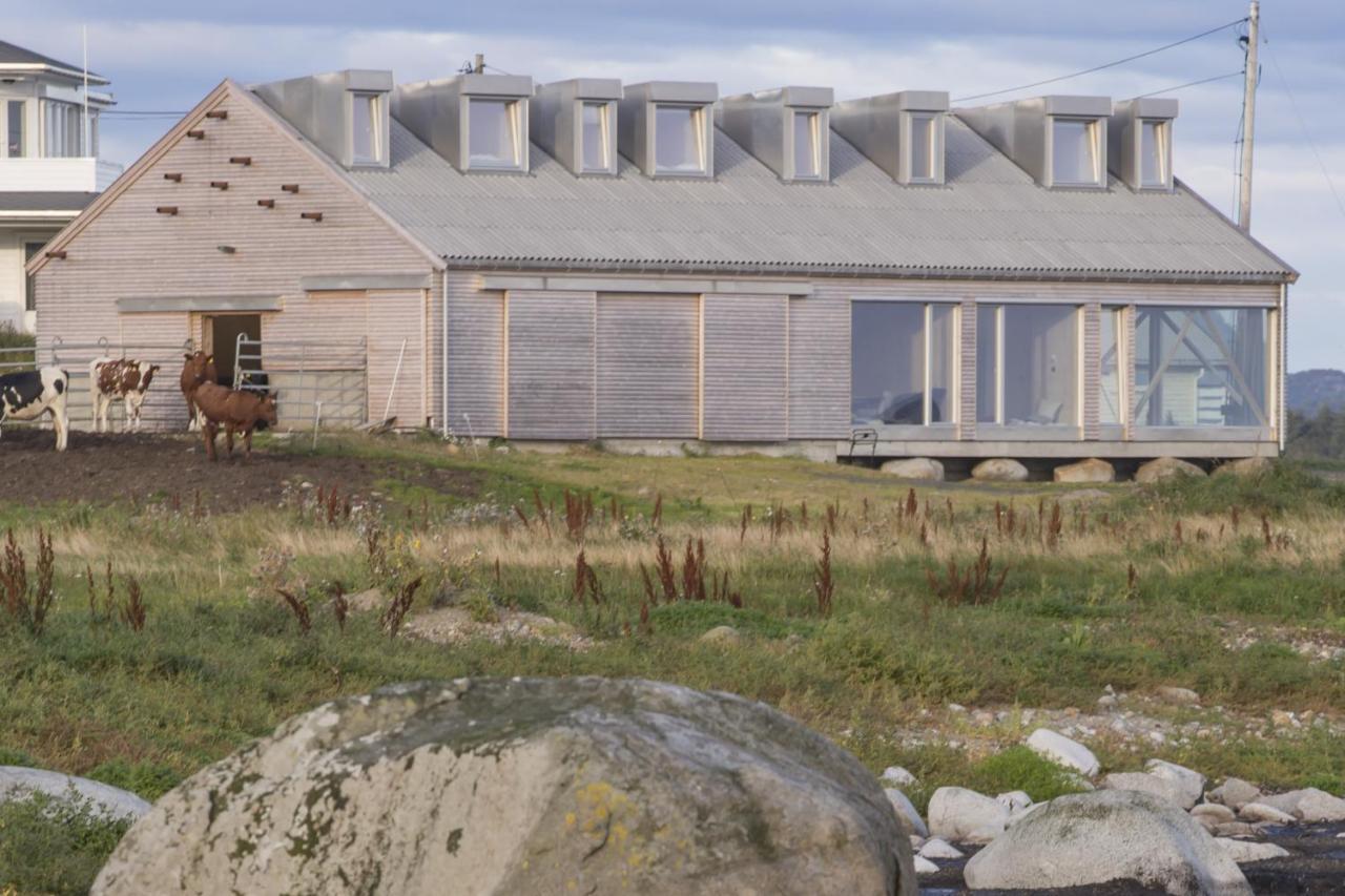 Ferienwohnung The Longhouse At Lista Farsund Exterior foto