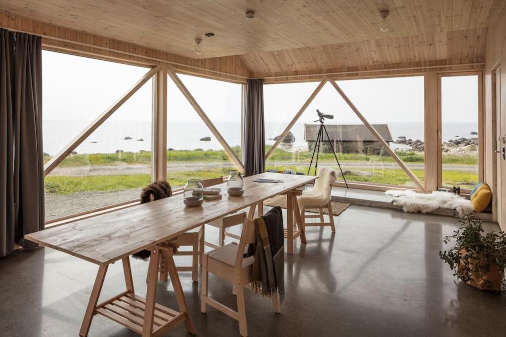 Ferienwohnung The Longhouse At Lista Farsund Exterior foto